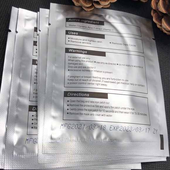 FREE With Purchase - Hydrogel Eye Patch 5pcs - Picture 4 of 4